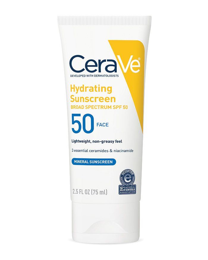 CeraVe Hydrating Mineral Sunscreen SPF 50