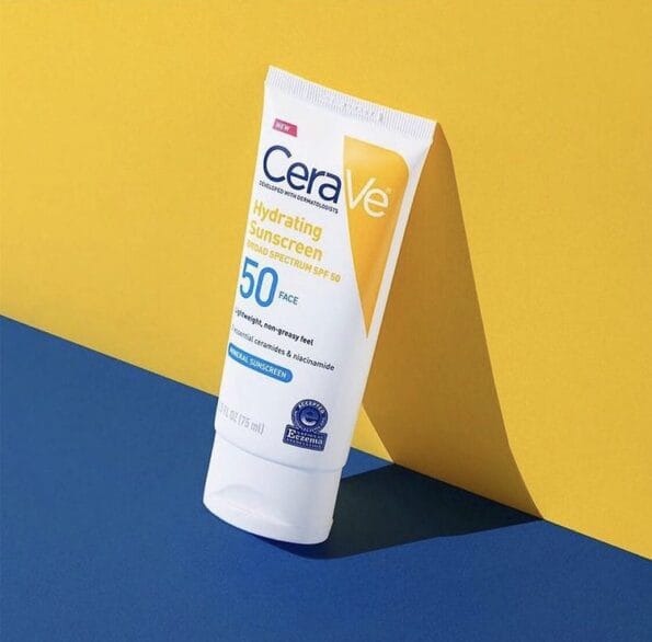 CeraVe Hydrating Mineral Sunscreen SPF 50