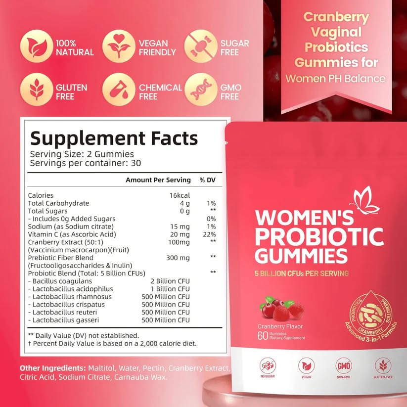 Women Probiotic gummies