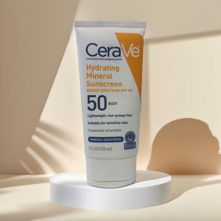 CeraVe Hydrating Mineral Sunscreen SPF 50