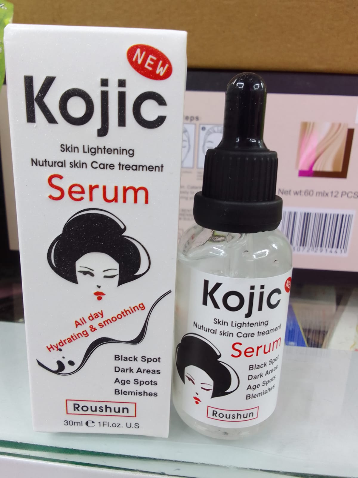 Kojic Acid Natural Skin Brightening Serum