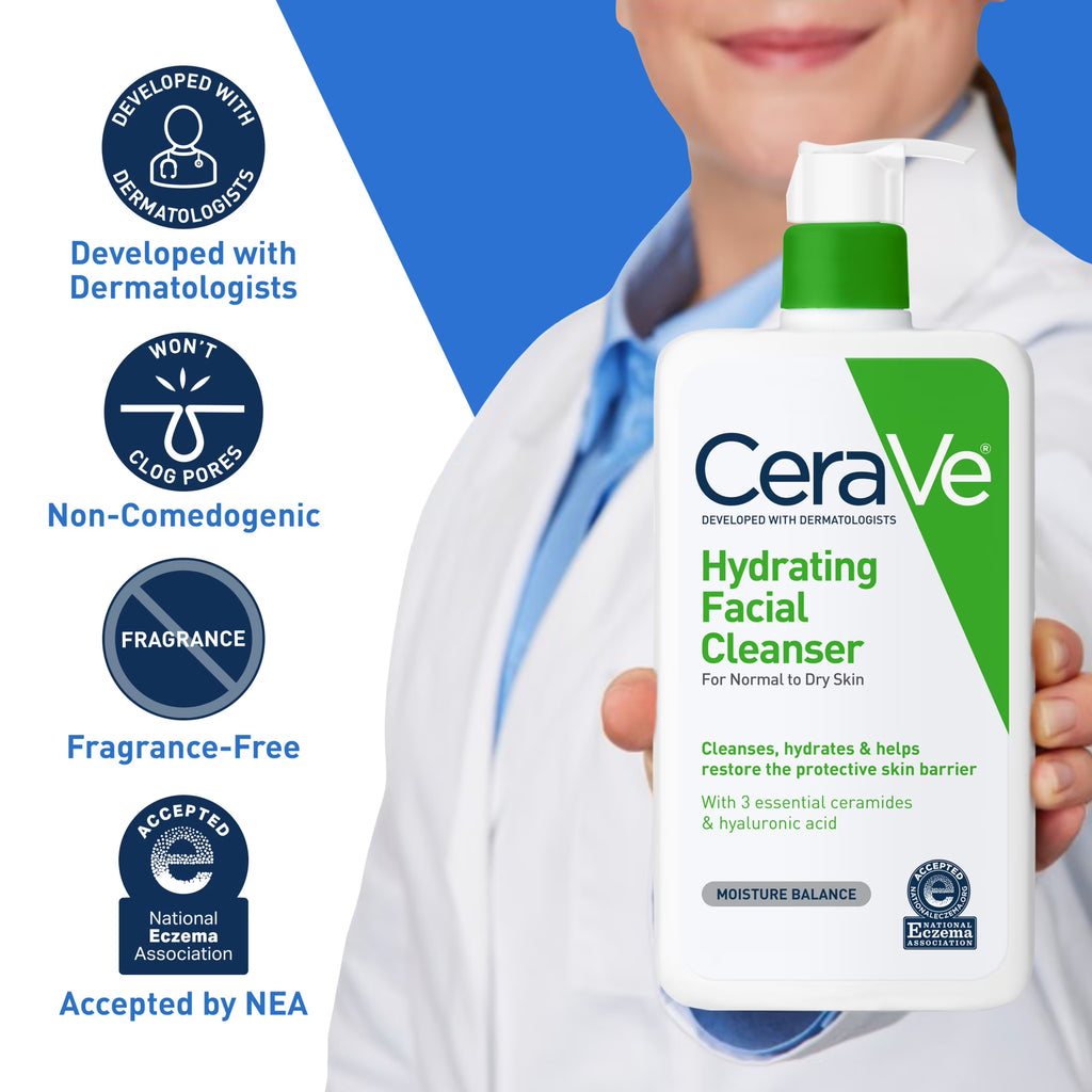 CeraVe Foaming Facial Cleanser (UK Version)