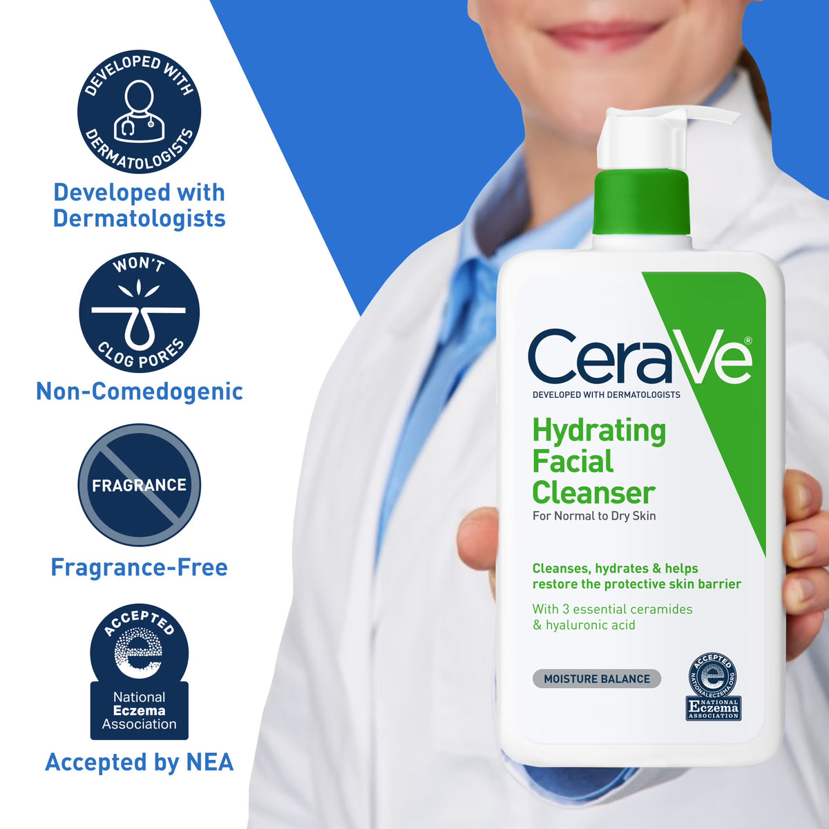 CeraVe Foaming Facial Cleanser (UK Version)