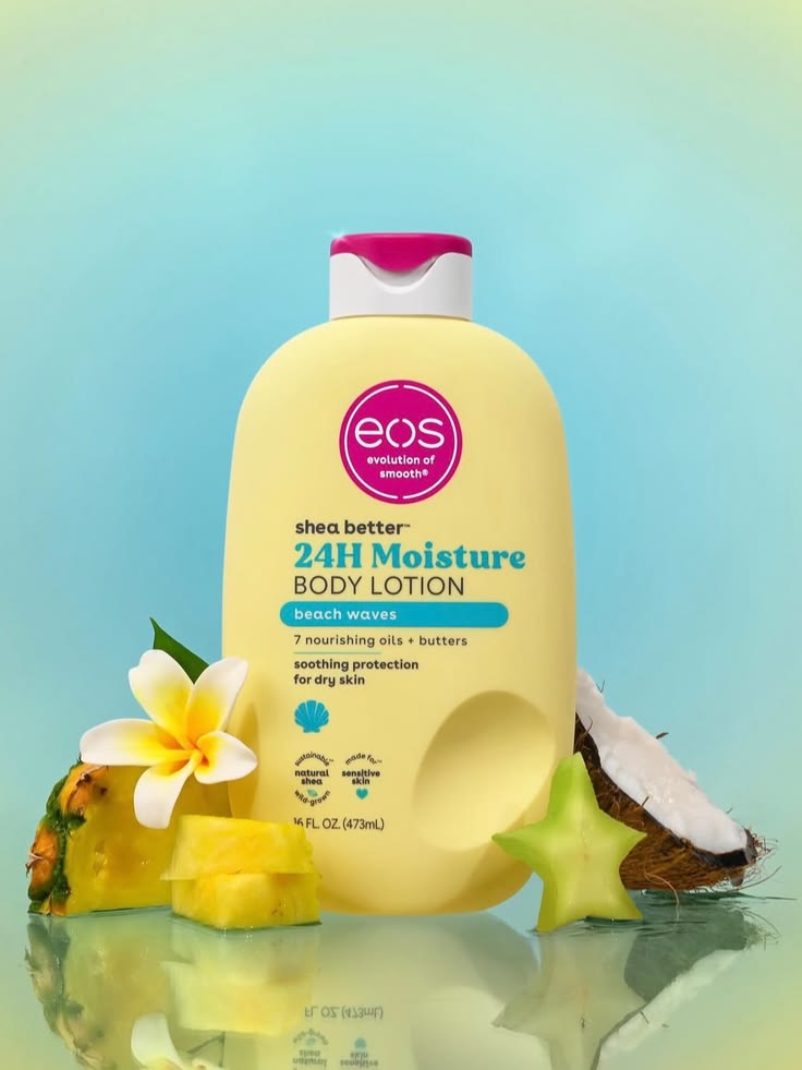EOS Shea Butter 24hr Moisture Body Lotion