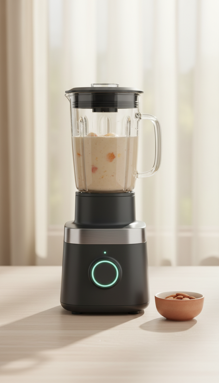 Smart Nutrient-Infusion Blender Appliance