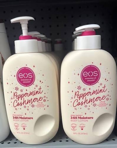 EOS Peppermint Cashmere Body Lotion